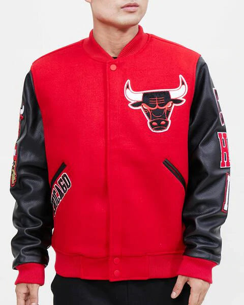 NBA Chicago Bulls Varsity Bomber Jacket