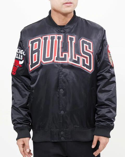 bulls jacket black