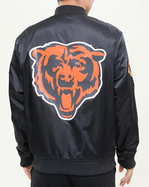 Men’s Pro Standard Chicago Bears Satin Jacket Black