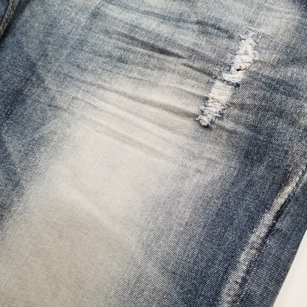 Men's Copper Rivet Jeans With Rips