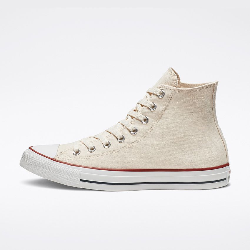 Natural white chuck taylors Clearance