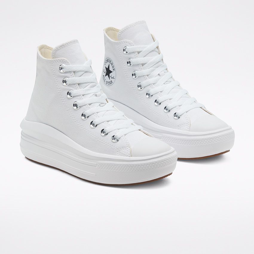 Women's Converse Chuck Taylor All Star Move Hi Shoes White