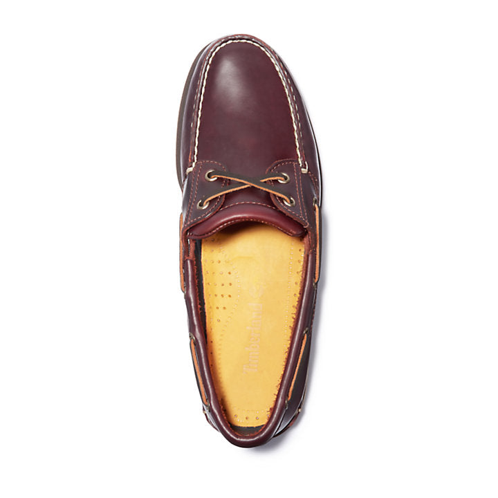 Men's Timberland 2-Eye Boat Shoes Root Beer