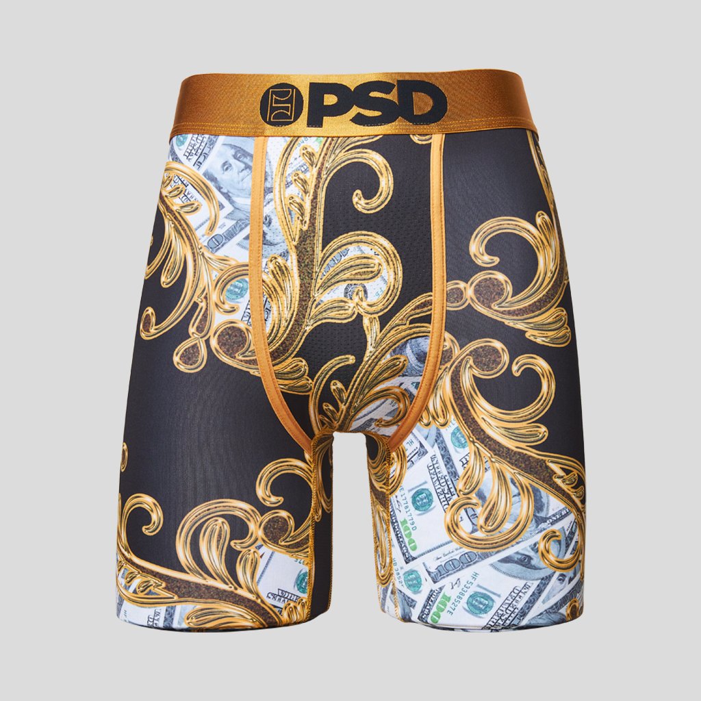 PSD Underwear JA MORANT- Flat Boxers-Fluorescent Cheetah
