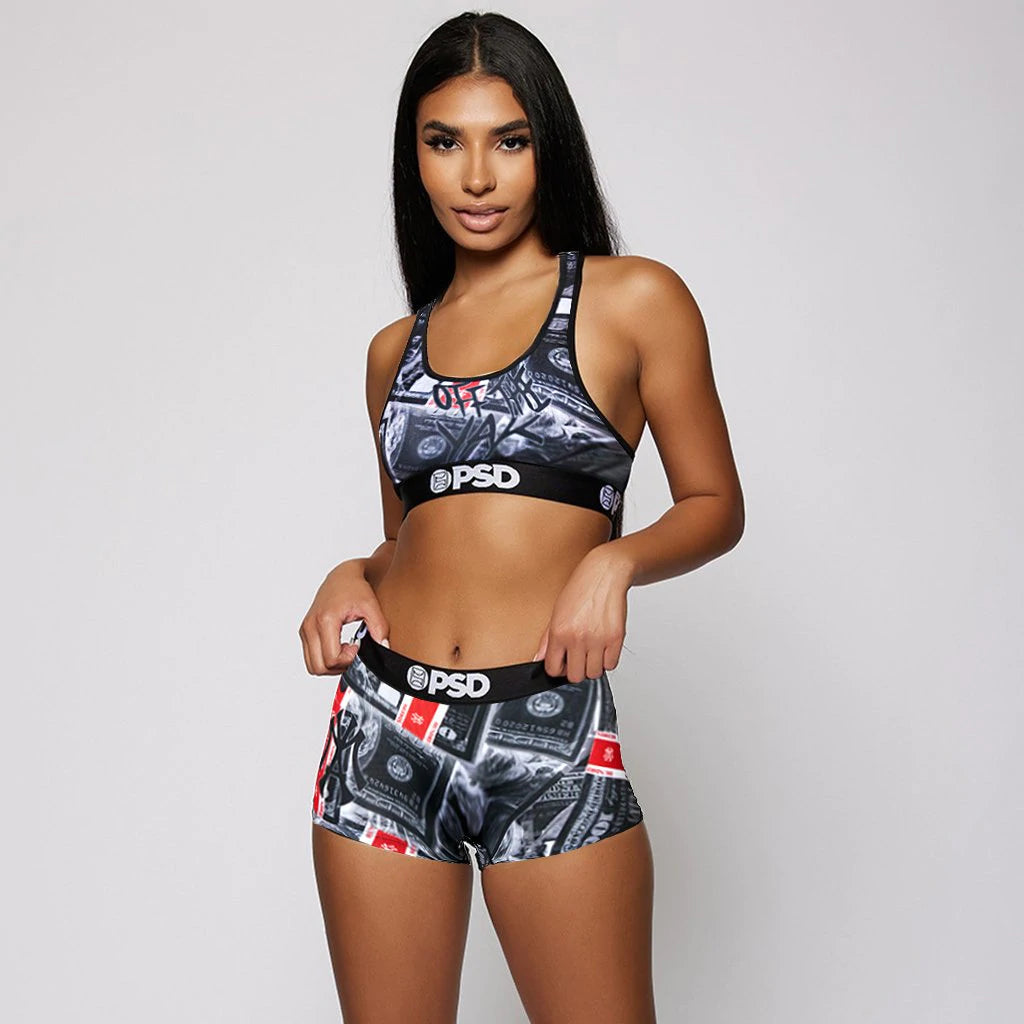 Women's PSD Young M.A. Off the Yak Sports Bra
