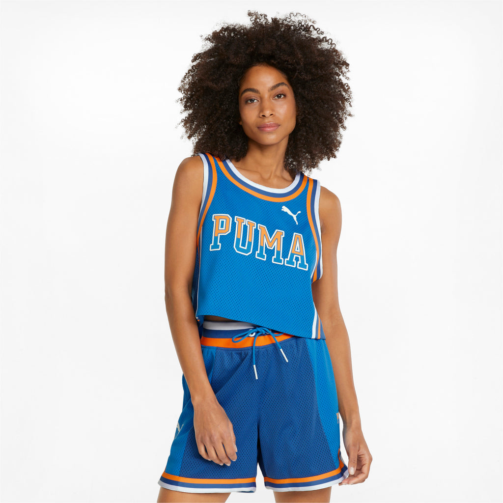 Women's PUMA Ballin' Cropped Basketball Jersey