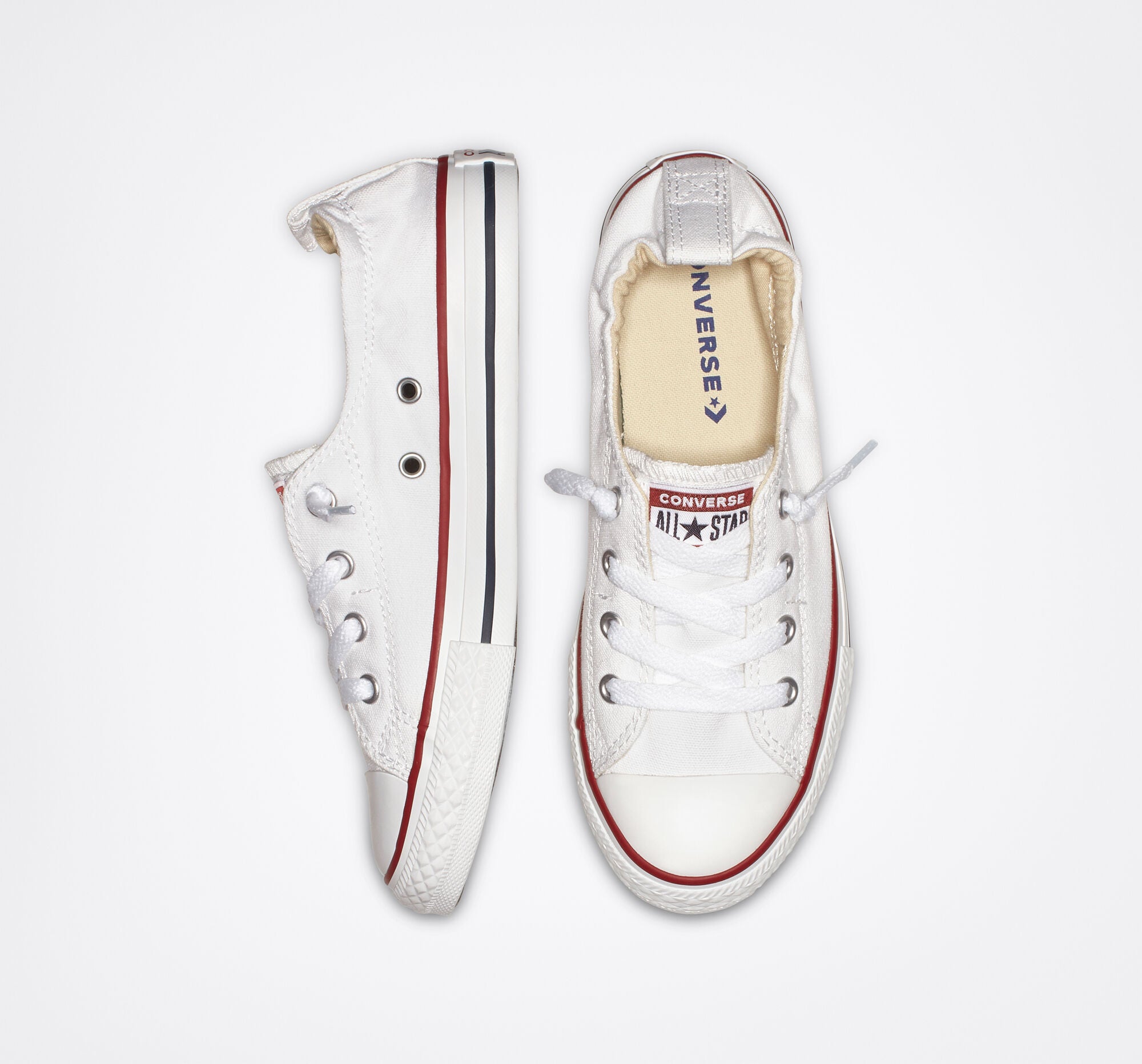 Little Kids Converse Chuck Taylor All Star Shoreline Slip White