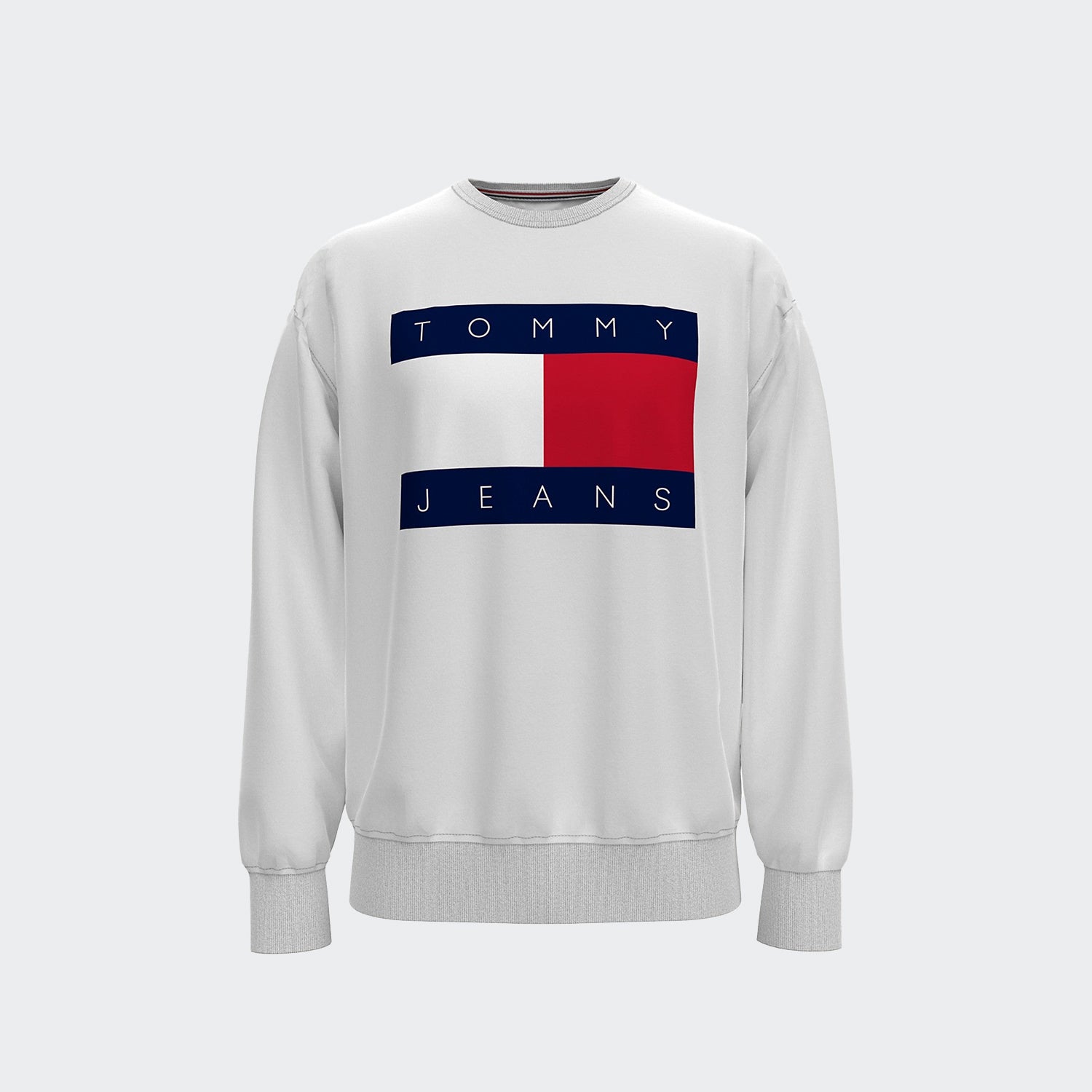 Flag Bright Tommy Hilfiger Sports | White Chicago City Sweatshirt