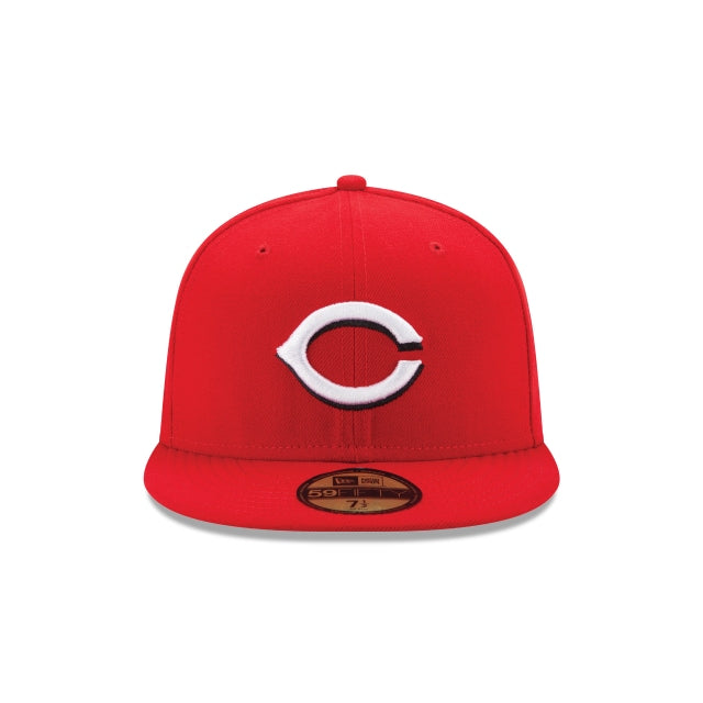 New Era Cleveland Indians Authentic Collection 59FIFTY Hat - Red 7 1/2