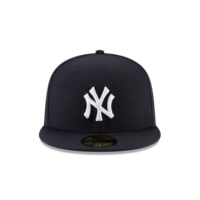 New York Yankees New Era 59FIFTY Fitted Hat (Black on Black Gray Under BRIM) 6 7/8
