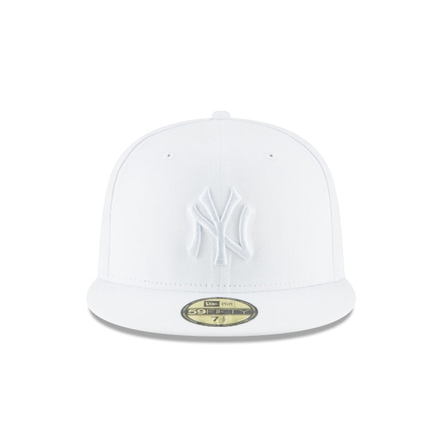New Era New York Yankees Whiteout Basic 59FIFTY Fitted