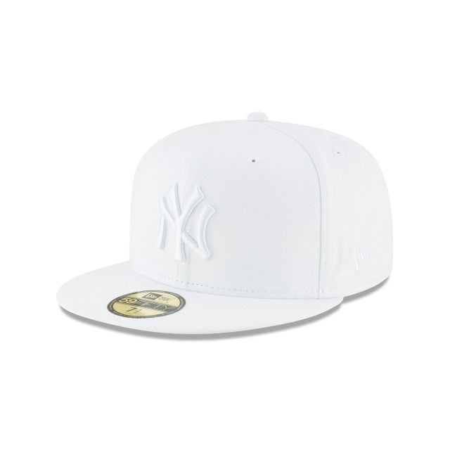 New Era New York Yankees Whiteout Basic 59FIFTY Fitted