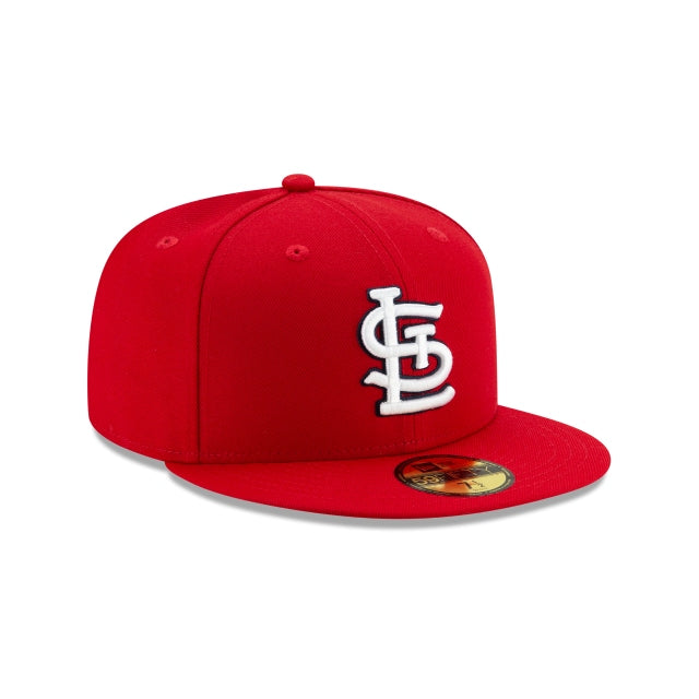 St. Louis Cardinals Authentic MLB New Era Fitted Leather 