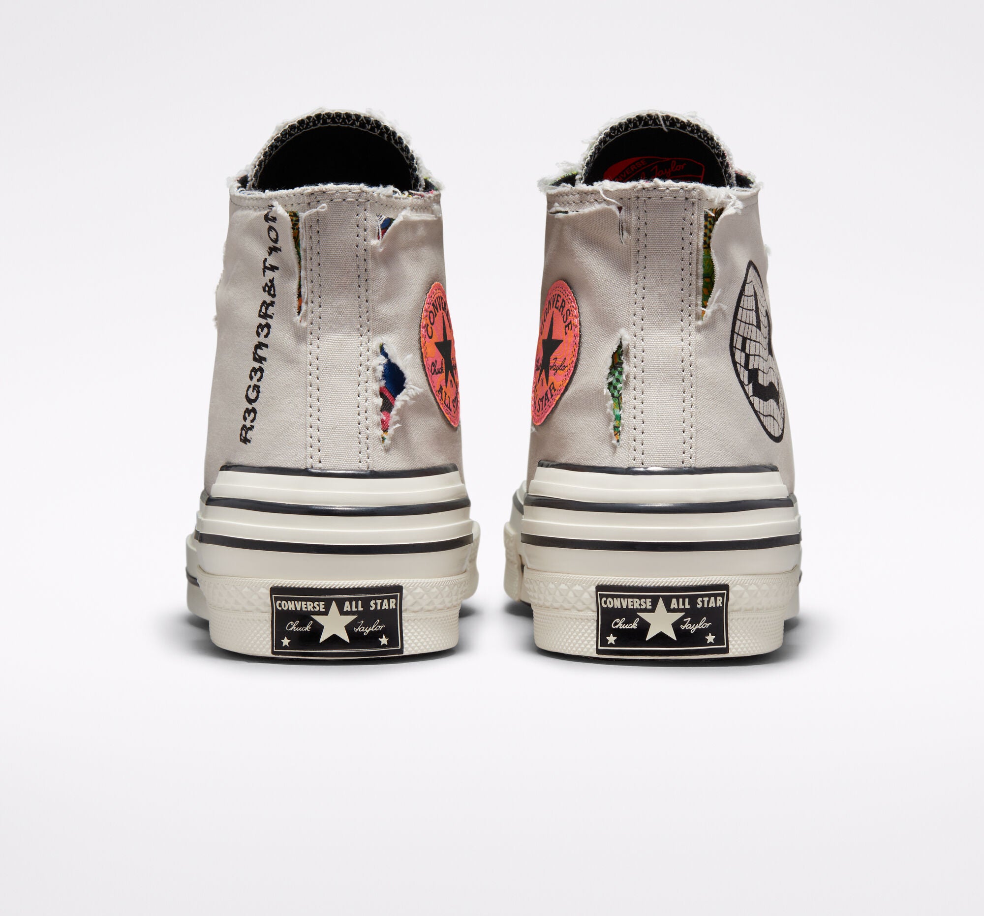 Men's Converse Chuck 70 Hacked Heel Tear Away Light Bone