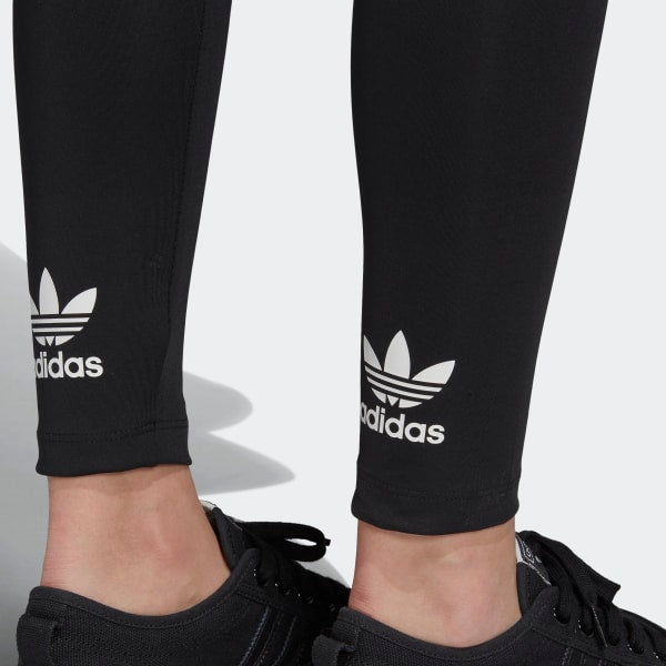 adidas Originals trefoil leggings in black