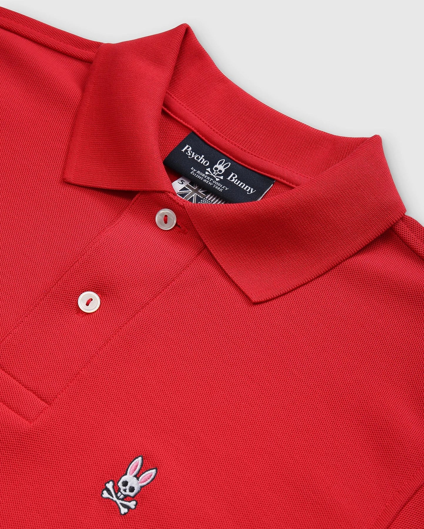 Men's Psycho Bunny Classic Polo Brilliant Red