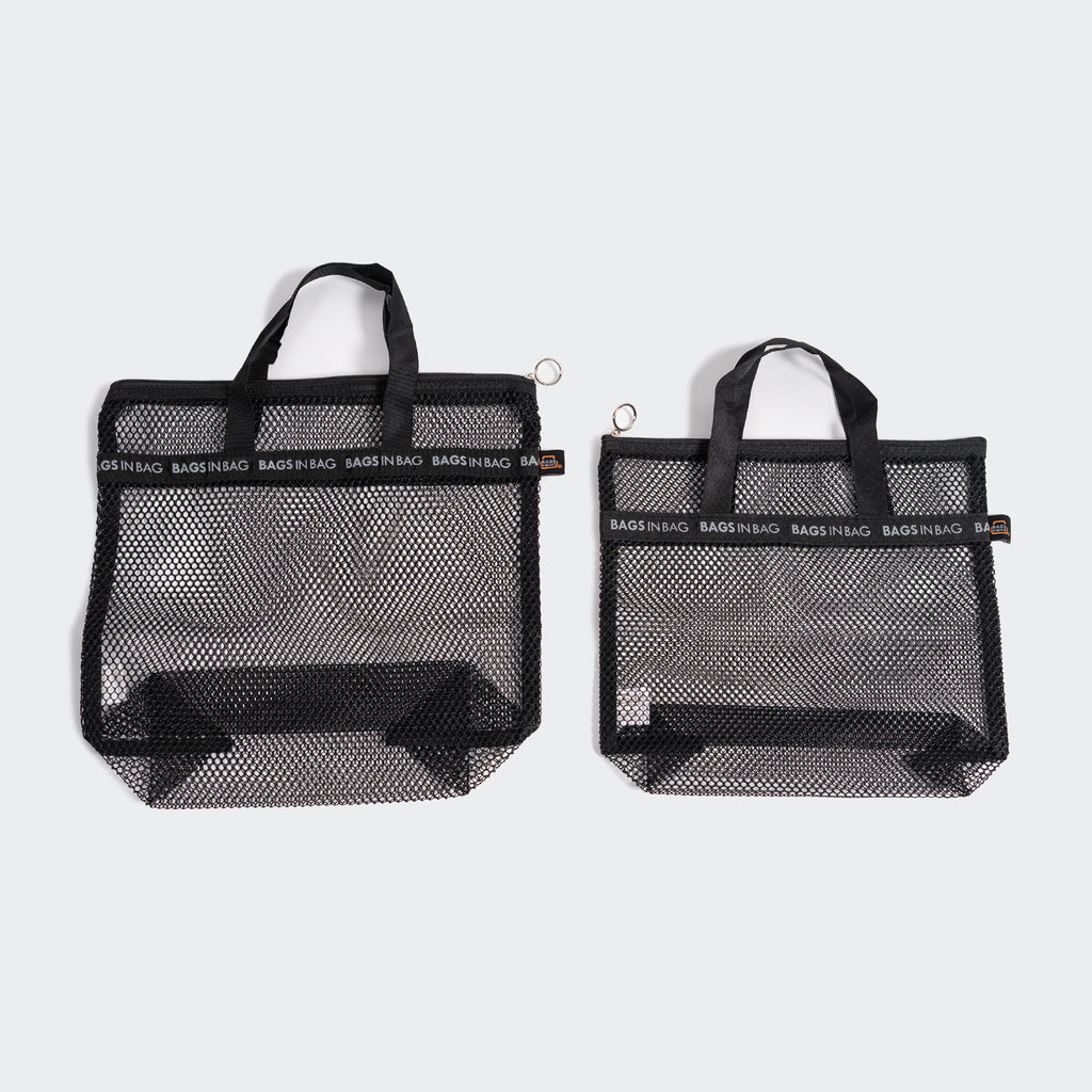 Bags in Bag Mesh Caddy Small Bag Black