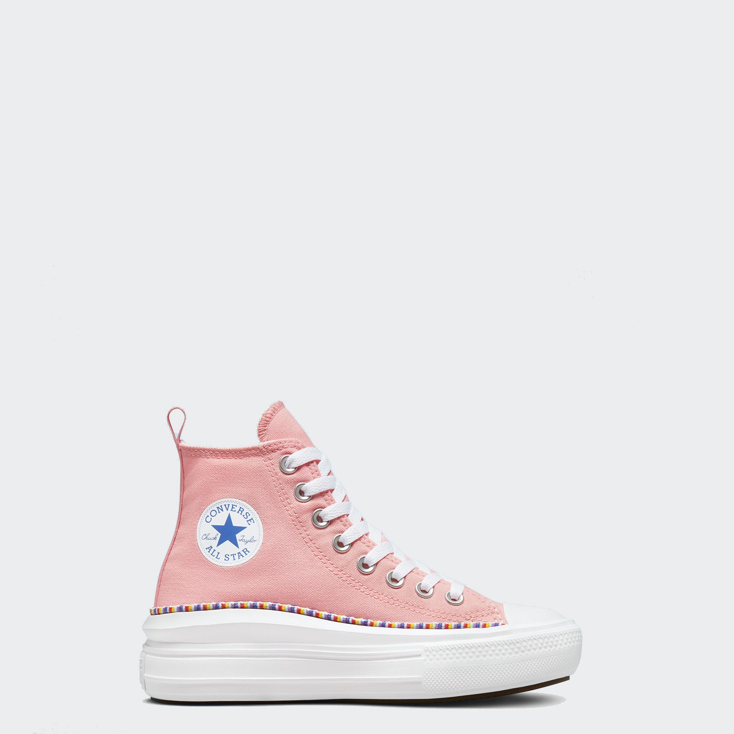 Big Kid Converse Chuck Taylor All Star Move Platform Shoes Friendship Bracelet