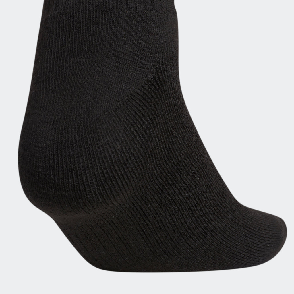Men’s adidas Originals Trefoil Crew Socks 6 Pairs Black