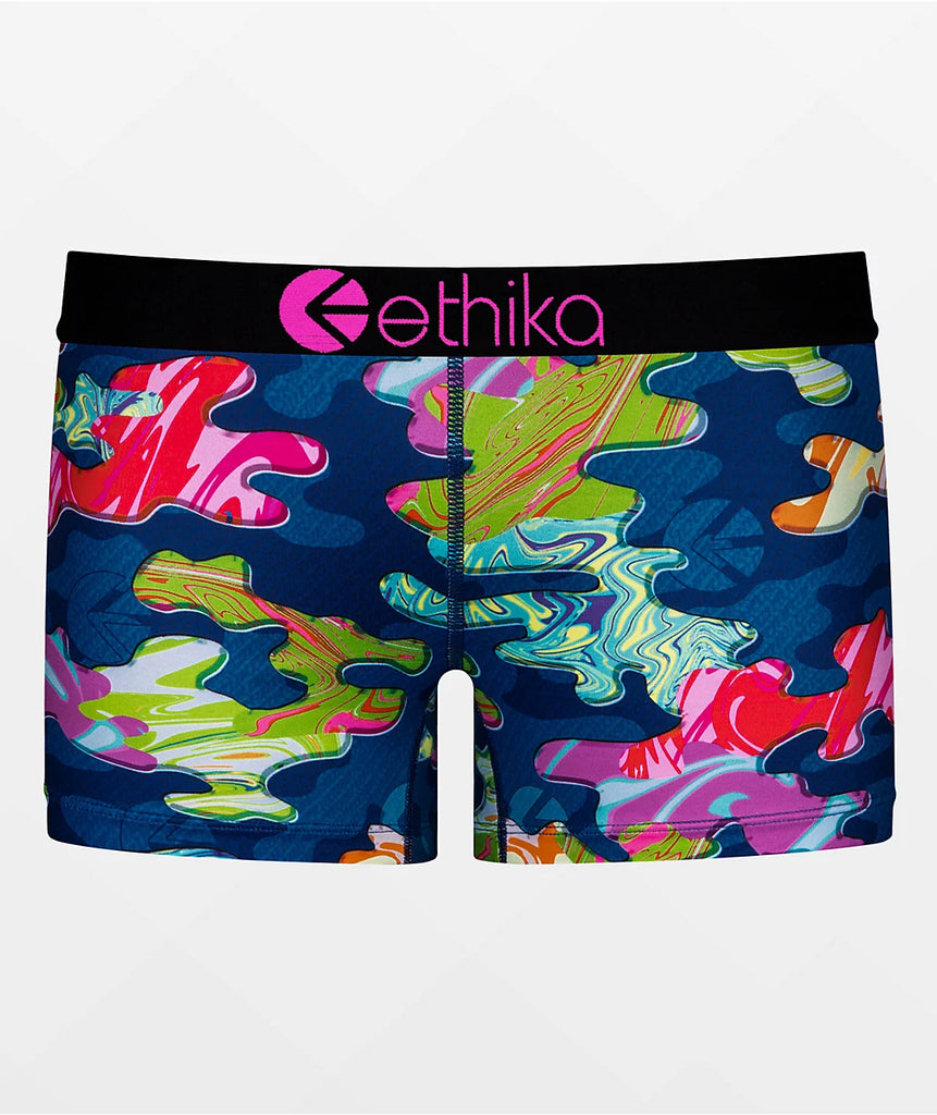 Women's Ethika Trippy Silk Boy Shorts