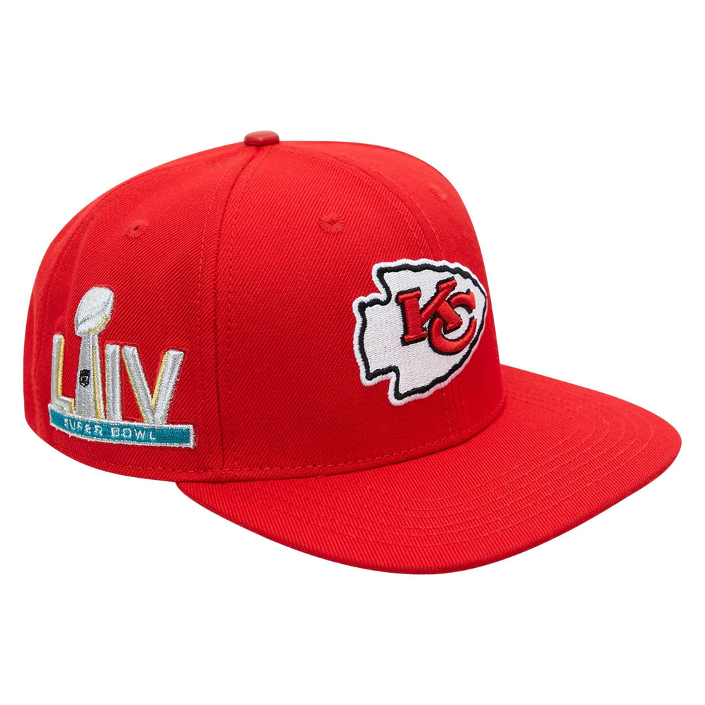 Super Bowl LV Youth Two-Tone Flatbrim Snapback Hat - Blue
