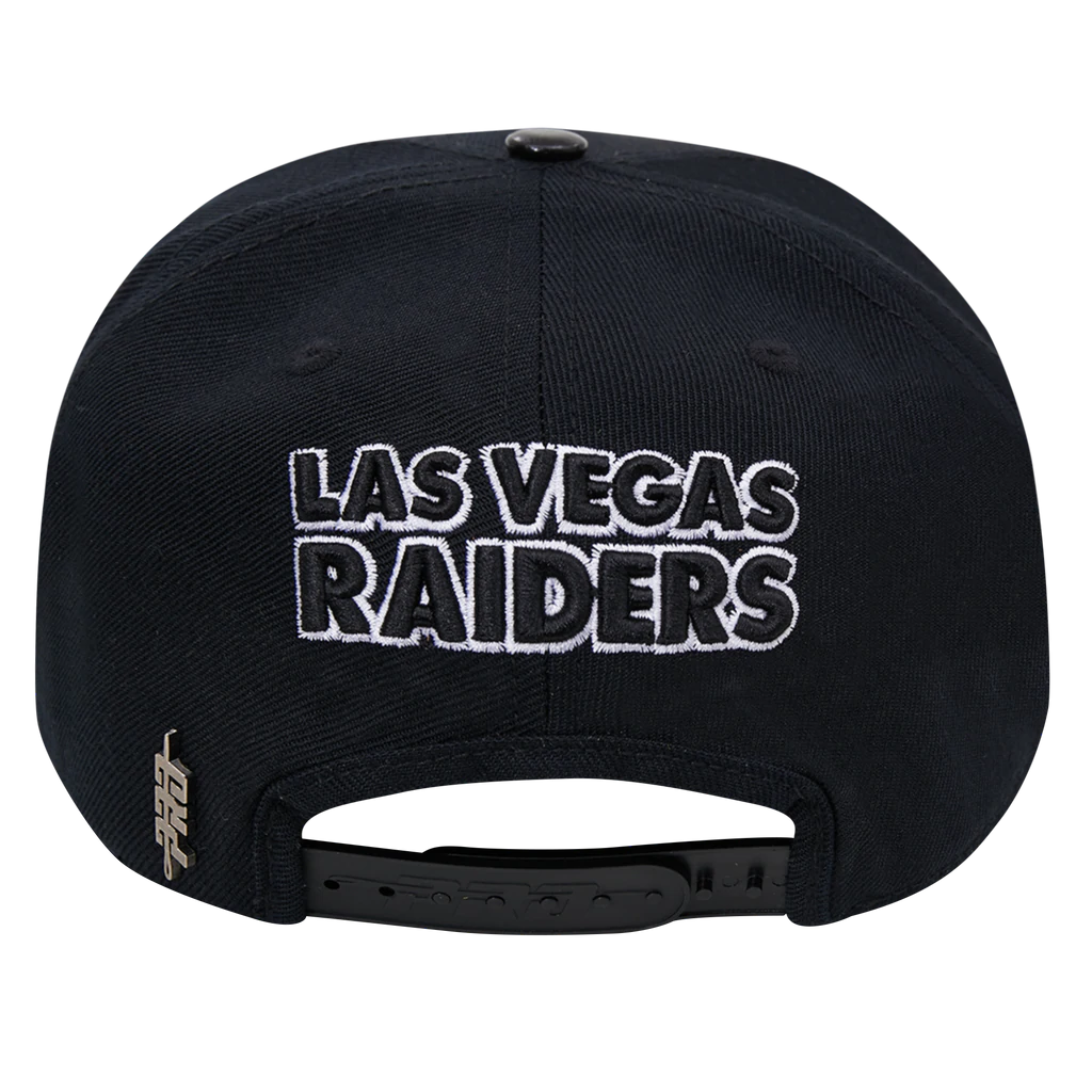 Las Vegas Raiders Hat - Black Vegas Sign Snapback - New Era