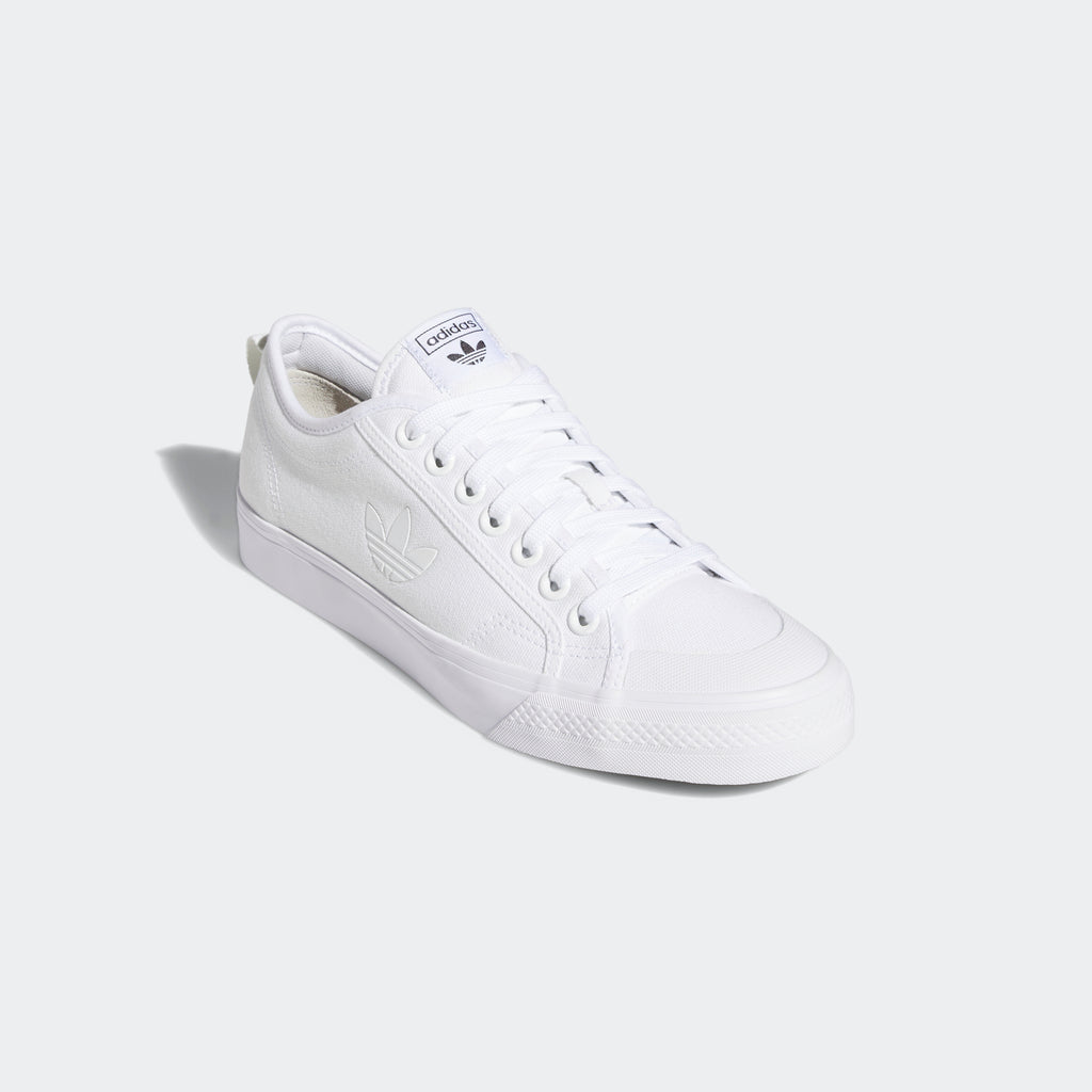 Men's adidas Originals Nizza Trefoil Shoes White