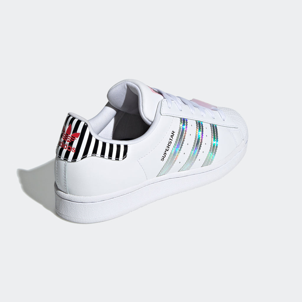 Women's adidas Superstars "Dance" FY5131 | Chicago City Sports | angled rear view