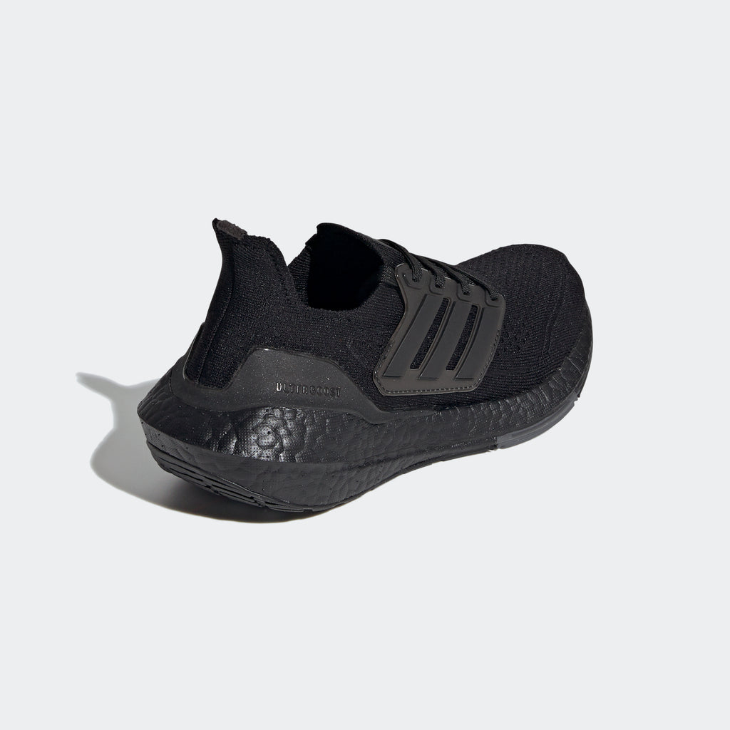 Kids' adidas Running Ultraboost 21 Shoes Triple Black