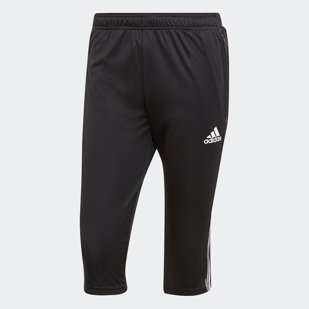Men's adidas Soccer Tiro 21 3/4 Pants Black