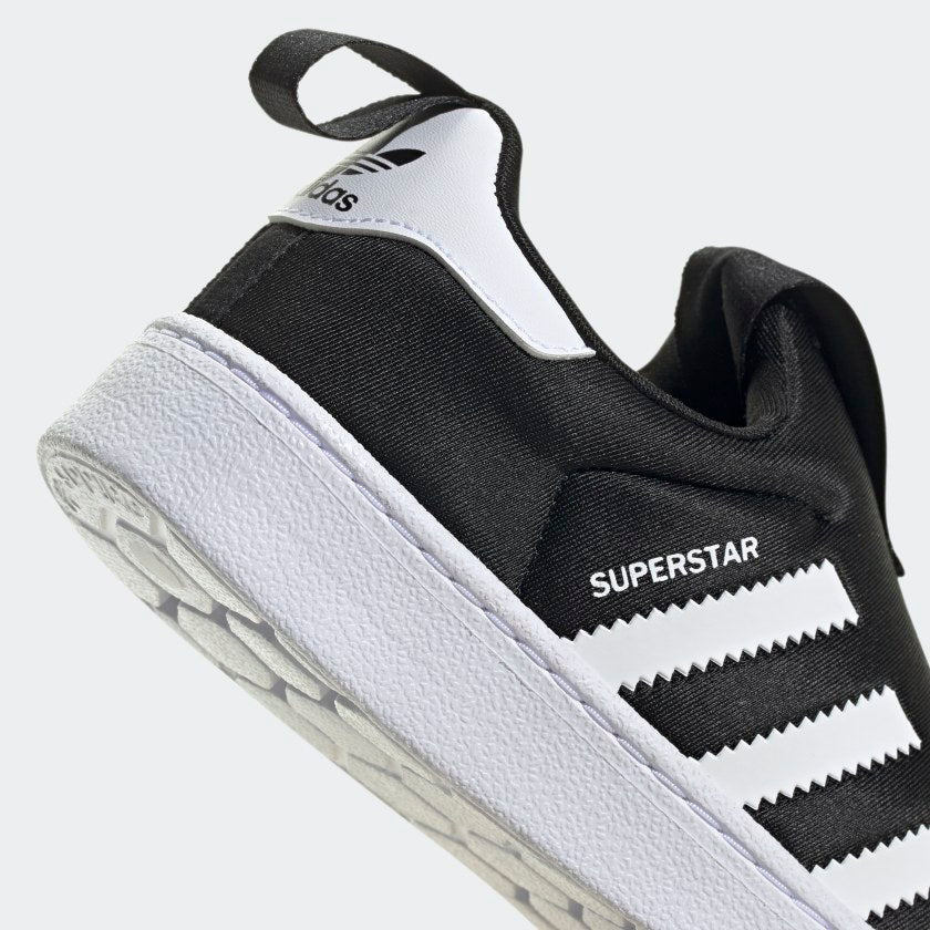 Adidas Originals Women's Superstar Shoes, Size 6.5, Black/White