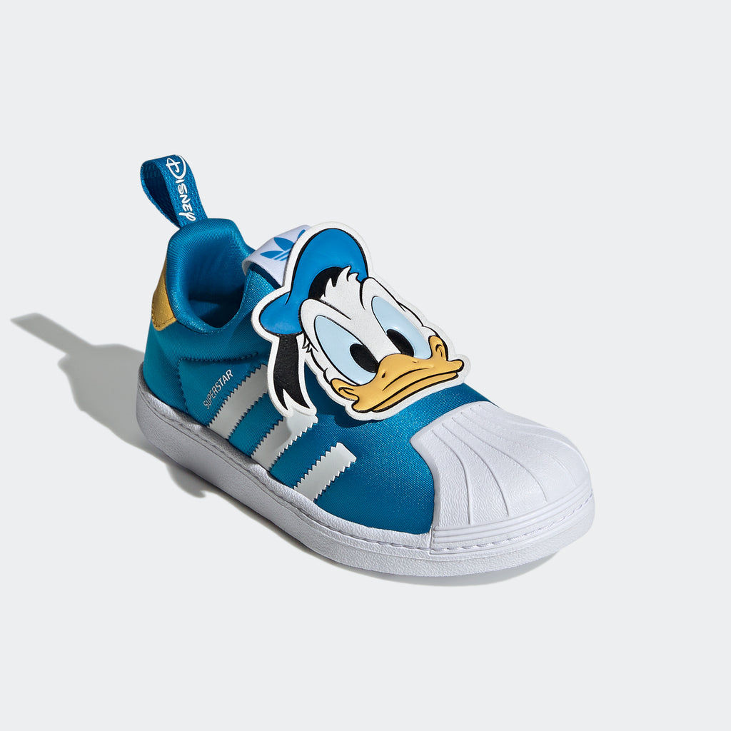 Little Kid adidas Originals Disney Superstar 360 Shoes Donald Duck