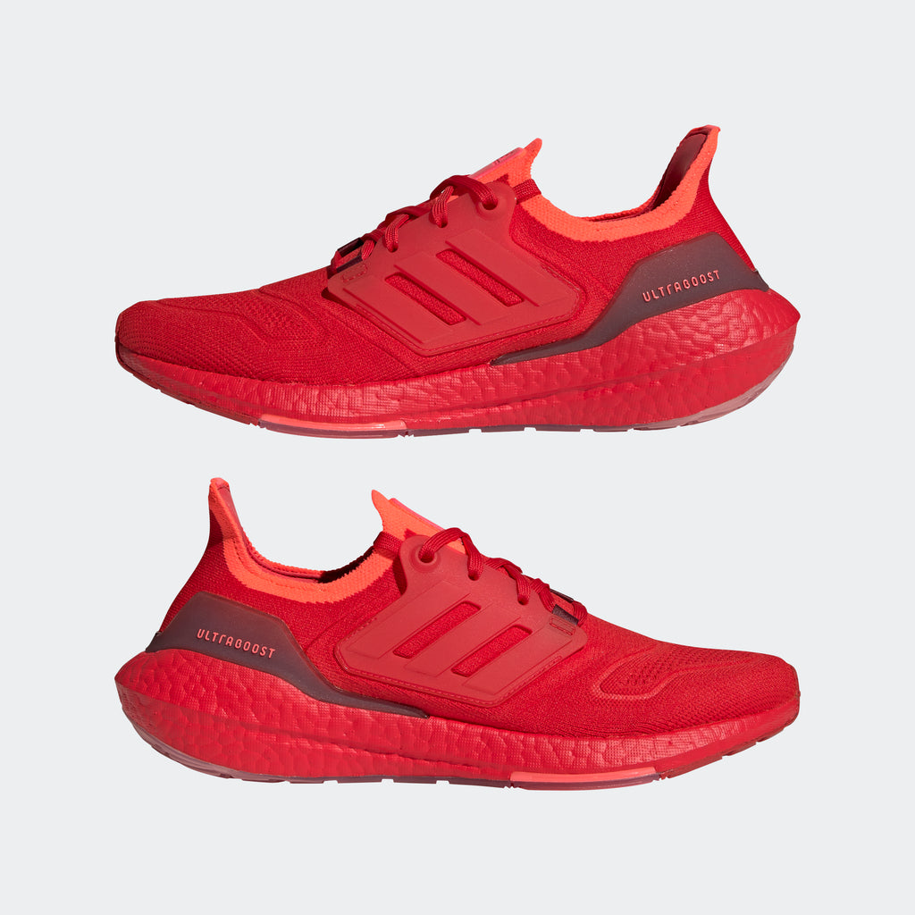 Men's adidas Running Ultraboost 22 Shoes Vivid Red
