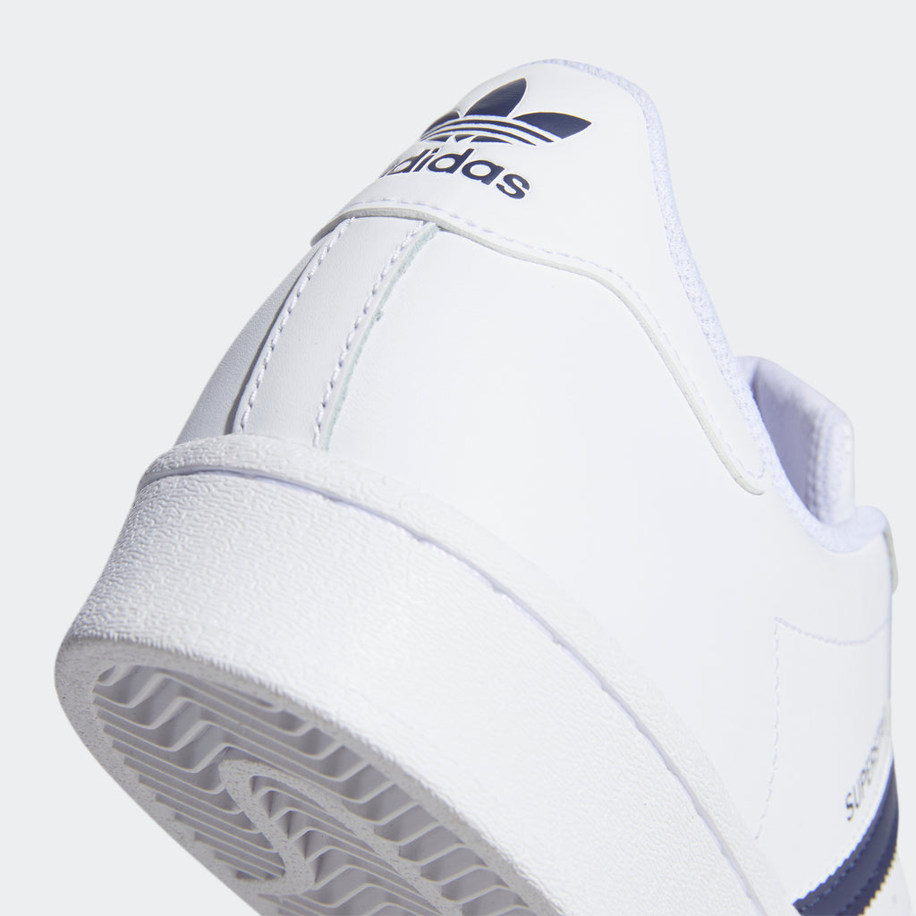 Men's adidas Originals Superstar Shoes White Navy