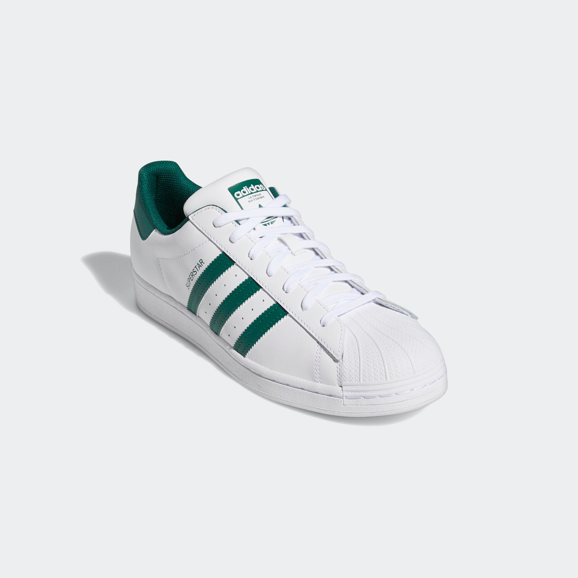 Bedst Sindssyge metan adidas Superstar Shoes White Green GZ3742 | Chicago City Sports