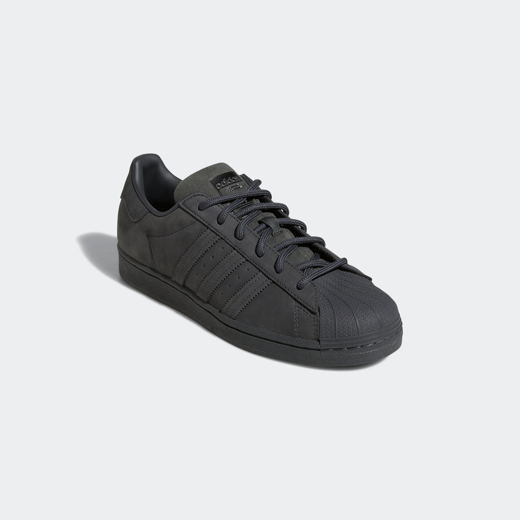 Men's adidas Originals Superstar Shoes Grey Six