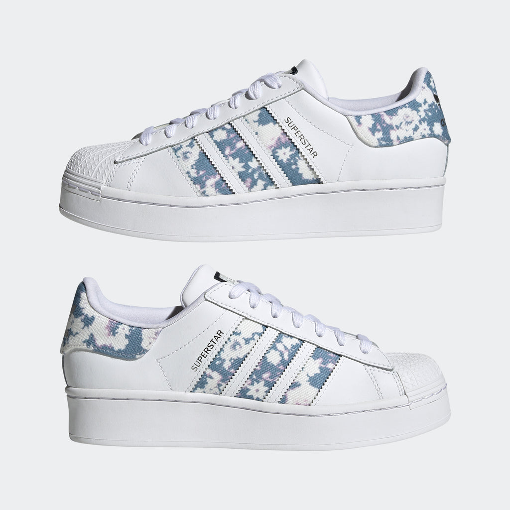 Women’s adidas Originals Superstar Bold Shoes White Ambient Sky