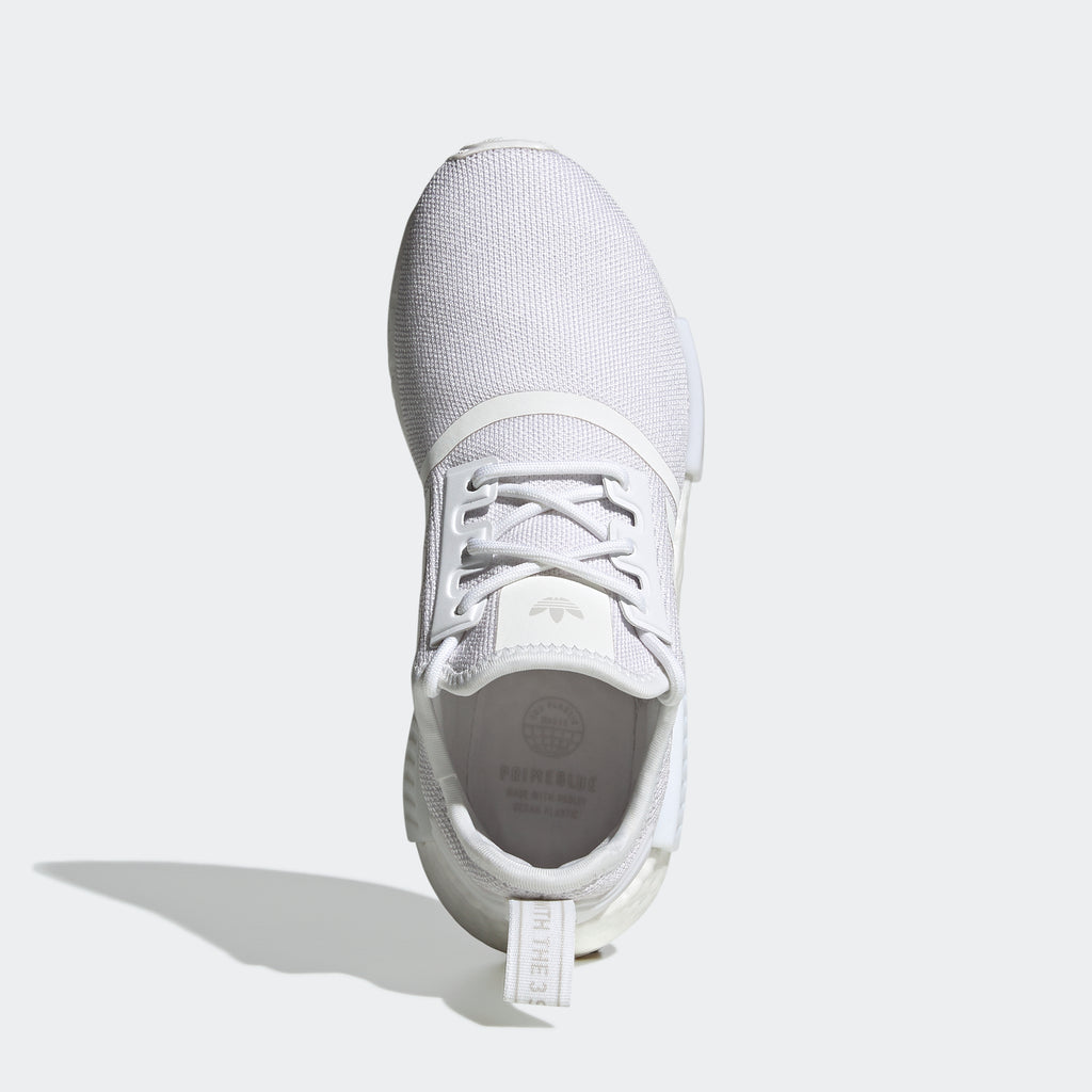Big Kids’ adidas Originals NMD_R1 Refined Shoes White