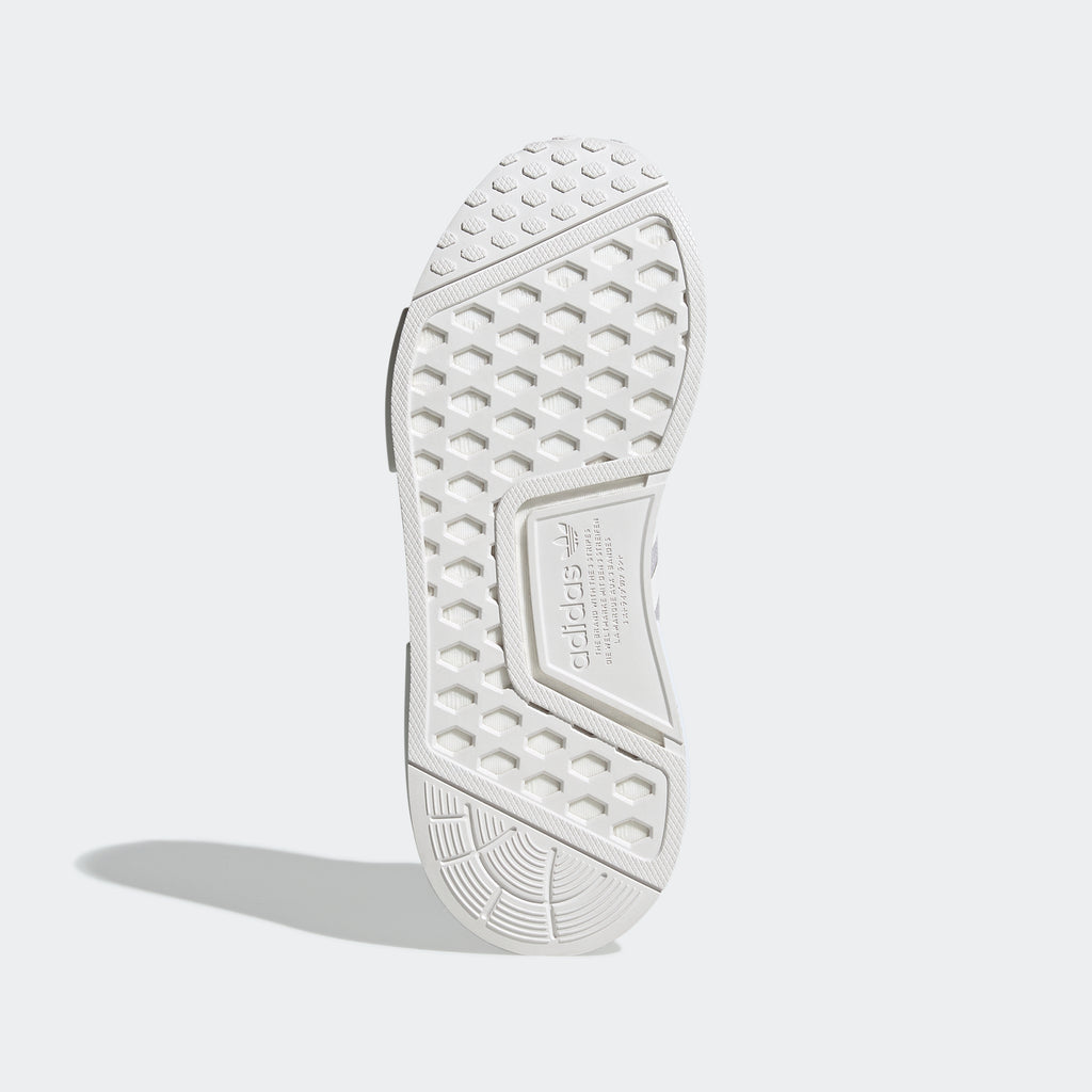 Big Kids’ adidas Originals NMD_R1 Refined Shoes White