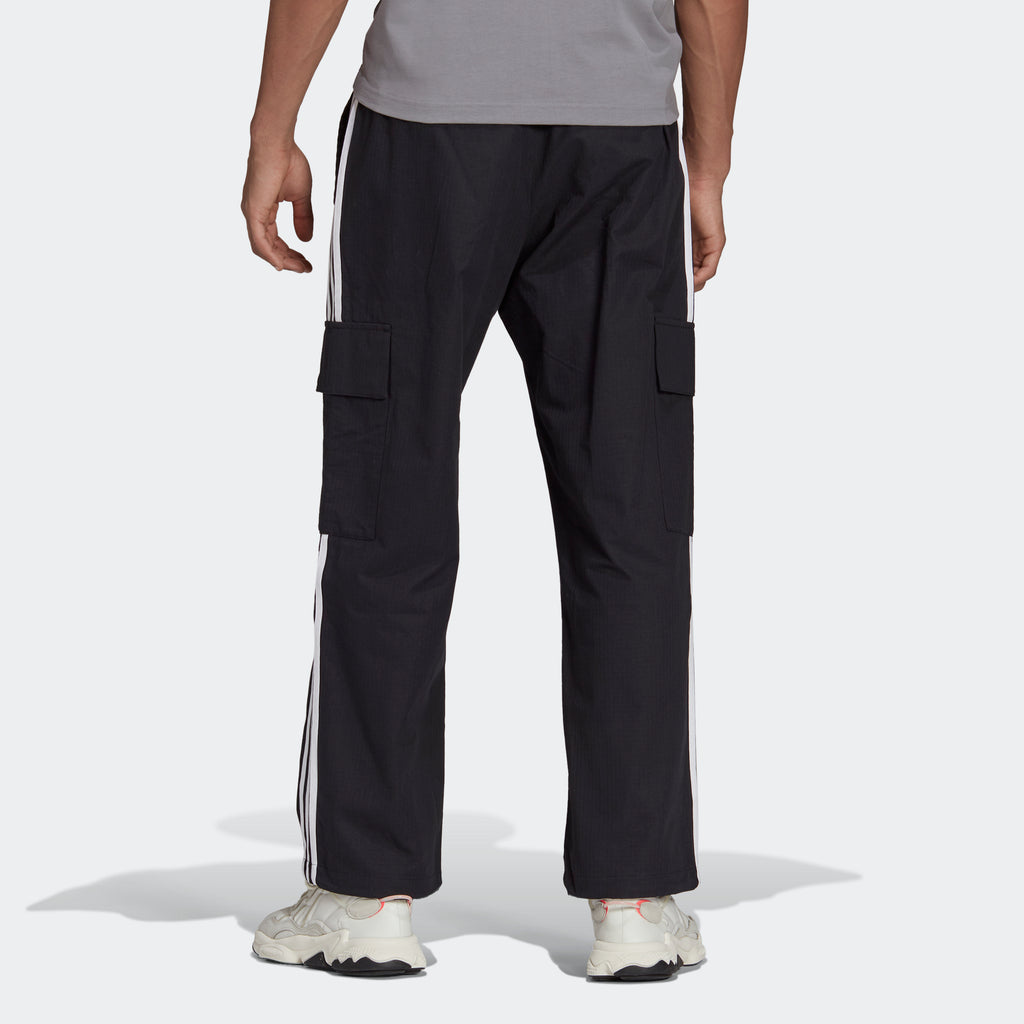 Men's adidas Originals Classics 3-Stripes Cargo Pants Black