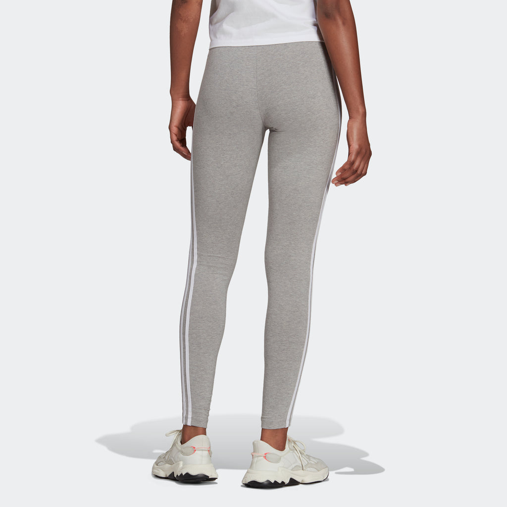 Women’s adidas Originals Adicolor Classics 3-Stripes Leggings Grey