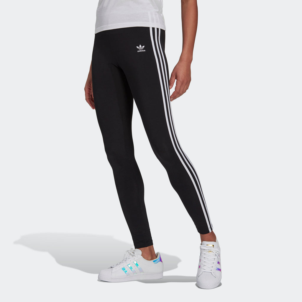 Women’s adidas Originals Adicolor Classics 3-Stripes Leggings Black