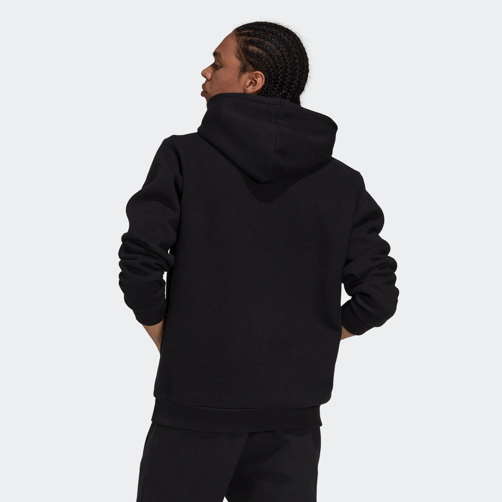 Men’s adidas Originals Adicolor Essentials Trefoil Hoodie Black