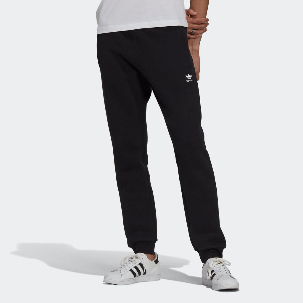 Men’s adidas Originals Adicolor Essentials Trefoil Pants Black