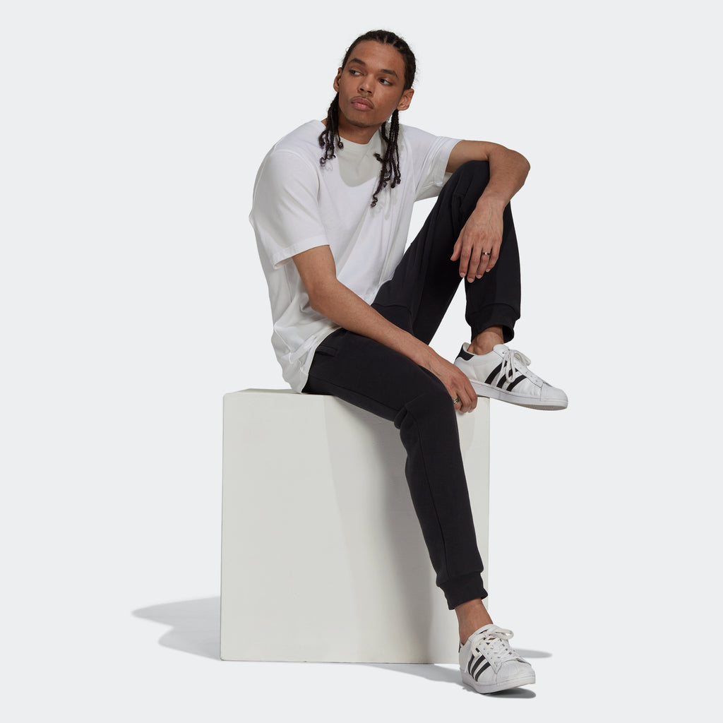 Men’s adidas Originals Adicolor Essentials Trefoil Pants Black