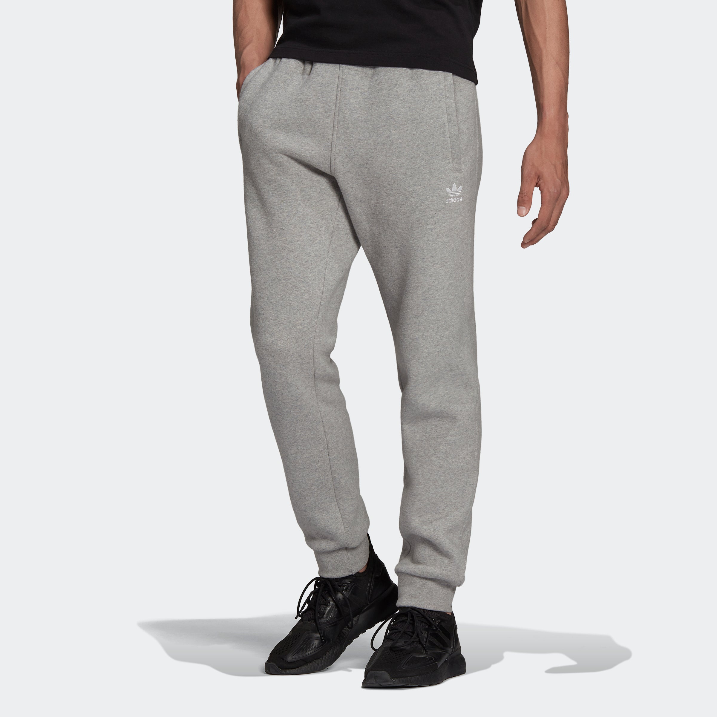 adidas Essentials Trefoil Pants | H34659 Chicago Sports City Grey