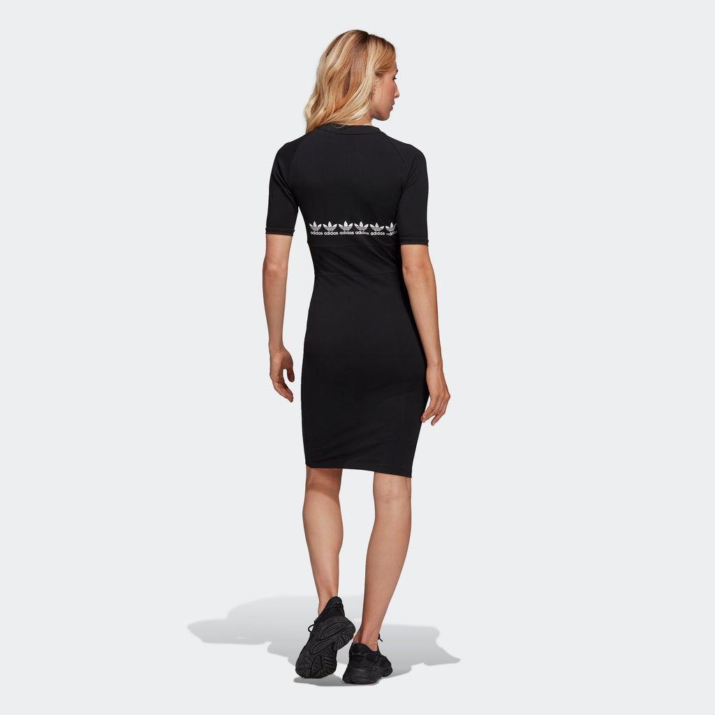 Women's adidas Originals Logo Play Dress Black