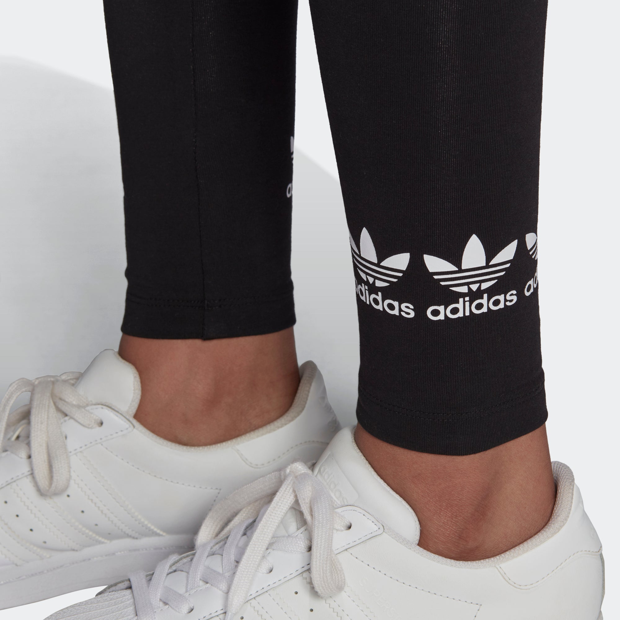 Women's adidas Logo Play Leggings Black H62045