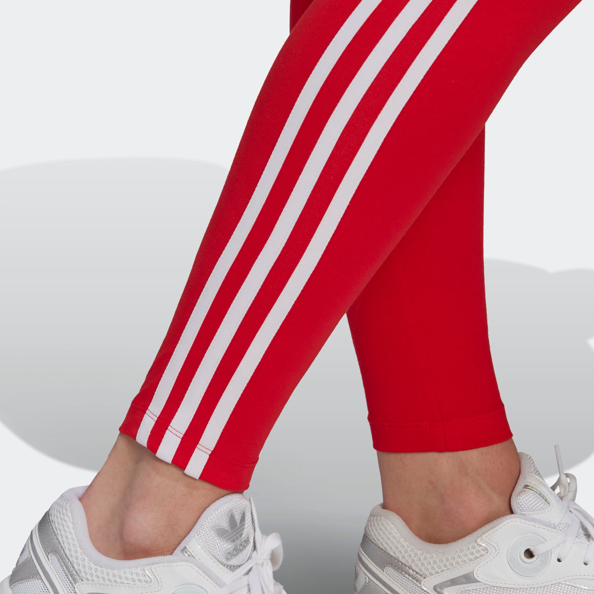 Women's adidas 3-Stripes Leggings Vivid Red