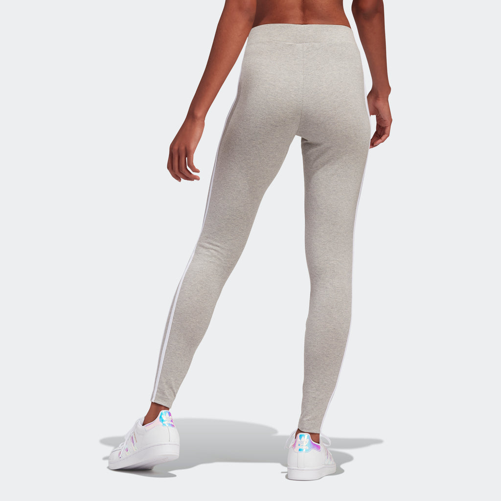 Women's adidas Originals Adicolor 3-Stripes Leggings Grey